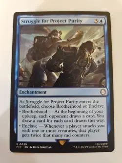 MTG - Universes Beyond: Fallout - Struggle for Project Purity - NM - NF - Image 1