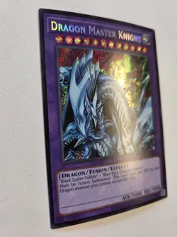 Dragon Master Knight LCKC-EN065 Secret Rare Yugioh Legendary Collection Kaiba NM - Image 2