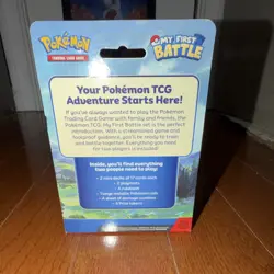 Pokemon My First Battle Starter Deck Kit 2 Mini Decks Pikachu Bulbasaur - Image 3