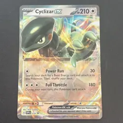 Cyclizar ex 018 Sv: Scarlet & Violet Promo Cards Holo Pokemon TCG NM 2023 - Image 1
