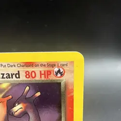 Pokemon Dark Charizard Holo 4/82 Team Rocket Set *slight Bend No Crease Descript - Image 4