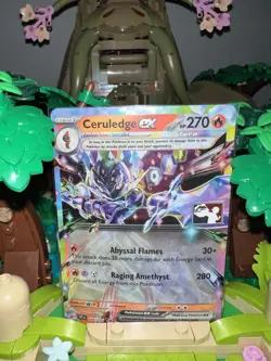 036/191 Ceruledge ex Pokemon TCG Prize Pack Series 7 Play Stamped Surging - Image 1