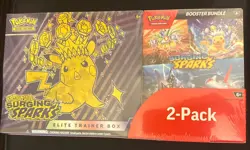Surging Sparks Pokemon Costco ETB + Booster Bundle Combo Pokemon - Image 1