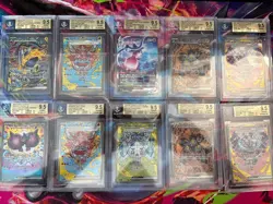 Pokemon 10x Graded Card Lot All Gem Mint Bgs 9.5 All SAR Lot#11 - Image 1