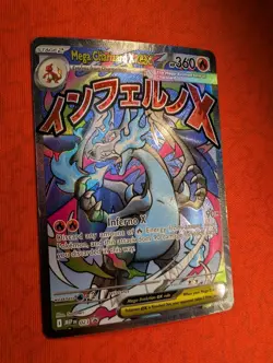 Pokemon Mega Charizard X ex 023 Me: Mega Evolution Promo Holo - Image 2