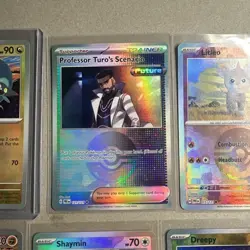 2025 Pokemon Prismatic Evolutions Poke Ball Pattern Holos Lot of 10 Cards NM - Image 3