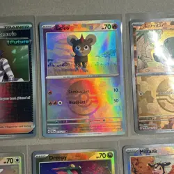 2025 Pokemon Prismatic Evolutions Poke Ball Pattern Holos Lot of 10 Cards NM - Image 4
