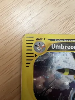 Pokemon Umbreon H30/H32 Skyridge Holo Rare HP-See photos - Image 2