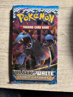 POKEMON BOOSTER PACK BLACK & WHITE NOBLE VICTORIES SEALED TRUSTED STORE - Image 1