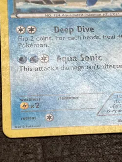 Pokemon TCG Azumarill Boundaries Crossed 37/149 Regular Uncommon MP - Image 4