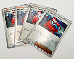 Xerosic's Machinations Reverse Holo 064/064 x4 4x Pokemon Shrouded Fable Playset - Image 1