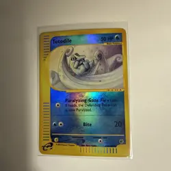 Totodile - 135/165 - Pokemon Expedition Reverse Holo Rare Card LP+ - Image 4