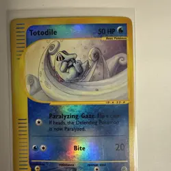 Totodile - 135/165 - Pokemon Expedition Reverse Holo Rare Card LP+ - Image 5