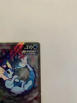 Vaporeon V SWSH181 Sword & Shield Promo Holo Pokemon TCG Card NM - Image 3
