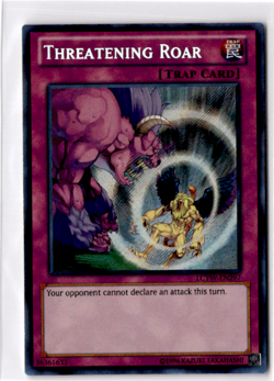 Threatening Roar Secret Rare Legendary Collection 3: Yugi's World NM/LP - Image 1