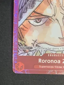 One Piece TCG Roronoa Zoro Premium Collection Film Red ST01-013 Promo Card NM - Image 4