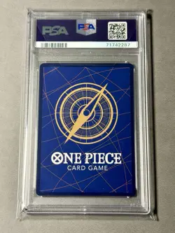 2022 ONE PIECE OP01-ROMANCE DAWN ALTERNATE ART #120 SHANKS PSA 10 - Image 2