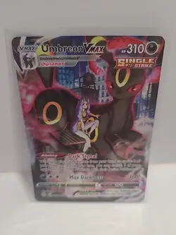 Pokemon TCG Umbreon VMAX TG23/TG30 Brilliant Stars Trainer Gallery NM Condition - Image 1