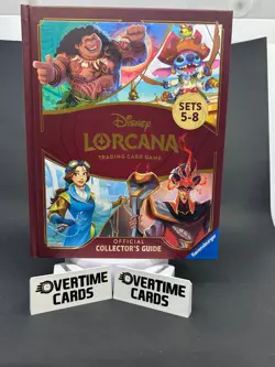 DISNEY LORCANA OFFICIAL COLLECTOR'S GUIDE: SETS 5-8 English New - Image 1