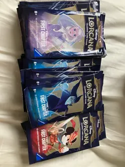 Disney Lorcana: The First Chapter Booster Box - 24 Packs Open but Have Unused 4050368981905 - Image 5