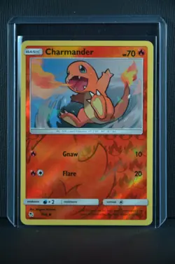 Charmander 7/68 Hidden Fates 2019 Reverse Holo Foil Pokemon TCG Card - NM - Image 2