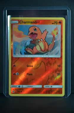 Charmander 7/68 Hidden Fates 2019 Reverse Holo Foil Pokemon TCG Card - NM - Image 5