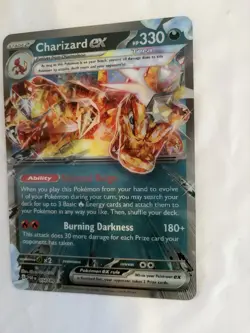 Pokemon TCG JUMBO Card Charizard Ex 196 Promo - Image 2