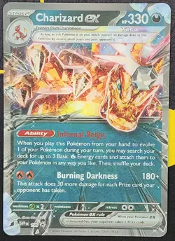 Charizard ex 196 Jumbo Cards Regular - Image 1