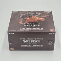 One Piece Card Game OP-02 Paramount War Booster Box English Sealed 1st Wave - Image 2
