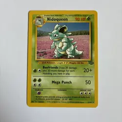 POKEMON JUNGLE NIDOQUEEN 23/64 NON HOLO RARE (1999) TCG VINTAGE CARD NM - Image 1