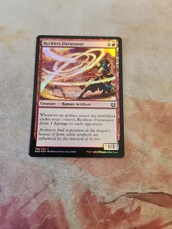 Reckless Fireweaver Foil Kaladesh MTG LP - Image 1
