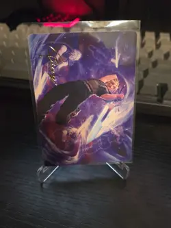 Cloud's Limit Break (Gold Stamped) MTG Final Fantasy Art Series NM - Image 1