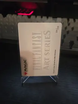 Cloud's Limit Break (Gold Stamped) MTG Final Fantasy Art Series NM - Image 2