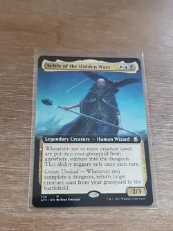 Sefris of the Hidden Ways Extended Art Commander Adventures in the Forgotten 326 - Image 1