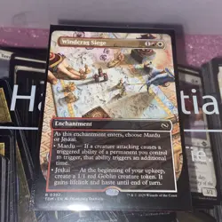 Windcrag Siege (Borderless) Tarkir: Dragonstorm Regular - Image 1