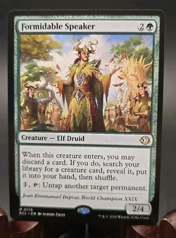 Formidable Speaker Lorwyn Eclipsed MTG Regular Near Mint - Image 1