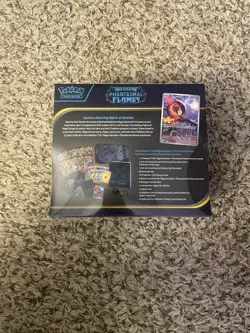 Pokemon TCG Phantasmal Flames Pokemon Center ETB In-Hand - Image 2
