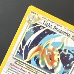 Pokemon TCG Light Dragonite Neo Destiny Holo Rare Card 14/105 Unlimited 100 HP - Image 2