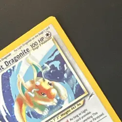 Pokemon TCG Light Dragonite Neo Destiny Holo Rare Card 14/105 Unlimited 100 HP - Image 3