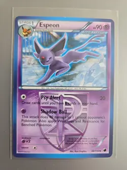 2 Card Lot Espeon 48/116, Jolteon 34/116 Plasma Freeze Black&White NM POKEMON - Image 3