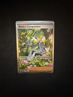 Pokemon Wally's Compassion 186/132 Me01: Mega Evolution Holo - Image 3