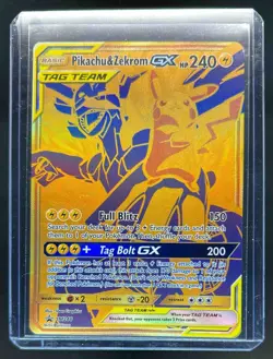2016-19 Pokemon SM Black Star Promos Pikachu & Zekrom Tag Team #SM248 - Image 1