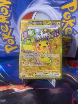Pokemon TCG - Pikachu Ex 247/191 - Hyper Rare Holo - Surging Sparks NM - Image 1
