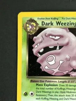 Pokemon TCG Dark Weezing 14/82 Team Rocket Holo NM - Image 5