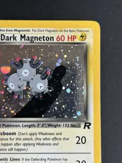 Pokemon TCG Dark Magneton 11/82 Team Rocket Holo Rare Unlimited MP - Image 5