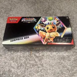 Pokemon Scarlet & Violet Prismatic Evolutions New Factory Sealed Surprise Box - Image 1