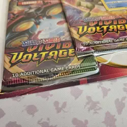 Pokemon TCG Sword & Shield Vivid Voltage 3-Pack Booster - Sobble + Lugia Coin - Image 5