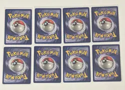 Pokemon 1st Edition Jungle 8 Card Lot LP No Duplicates - Image 2