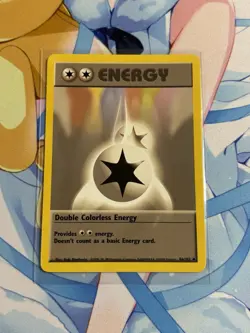 Double Colorless Energy 96/102 Base Set Regular Uncommon Pokemon TCG Card NM - Image 1