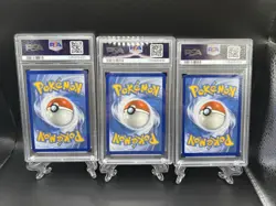 2023 Pokemon Classic Collection Squirtle Wartortle Blastoise Holo PSA 9 All 3 - Image 2
